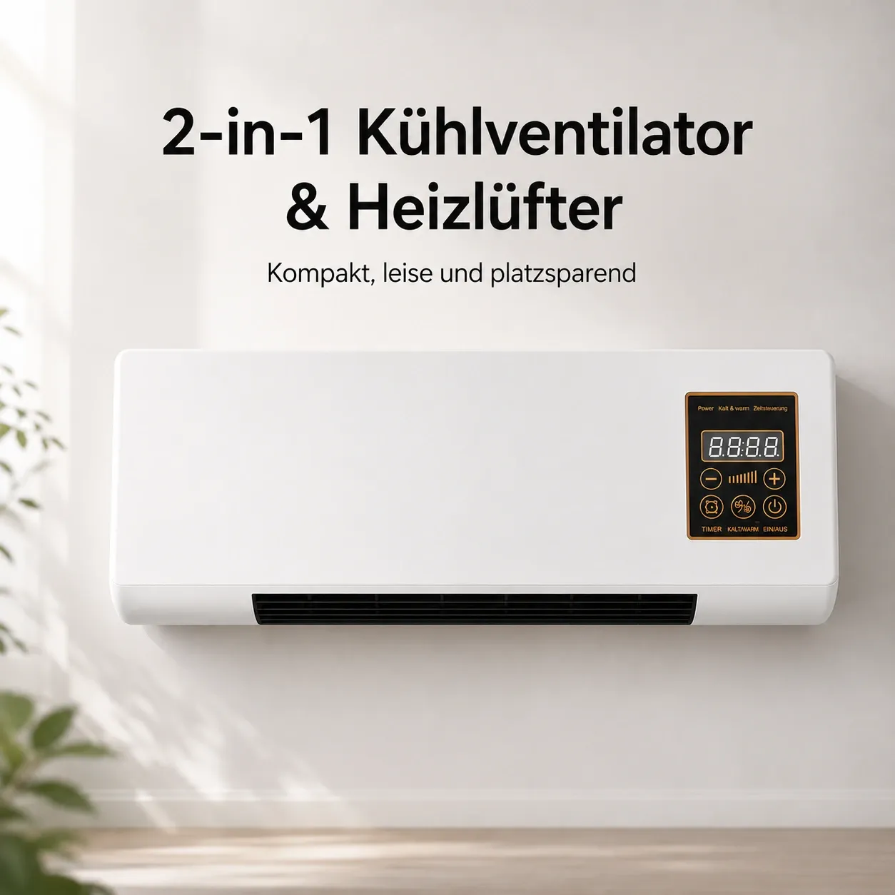 Vital Pro Breeze 2-in-1 Kühlventilator und Heizlüfter